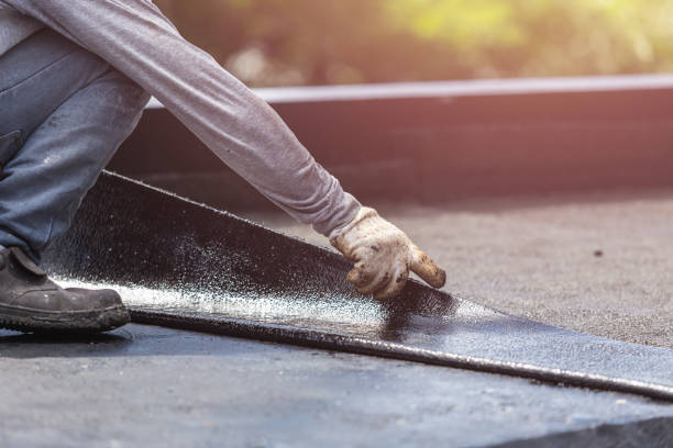 Professional Crawl Space Encapsulation technician working in Ashley, PA